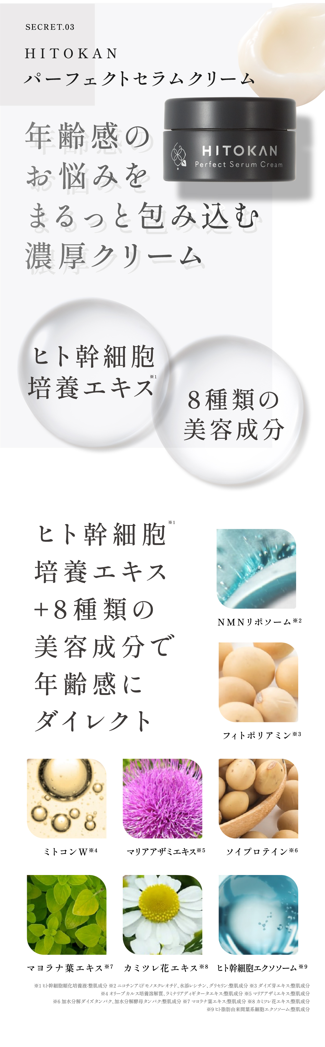 HITOKAN エイジレススキンケアトライアルセット