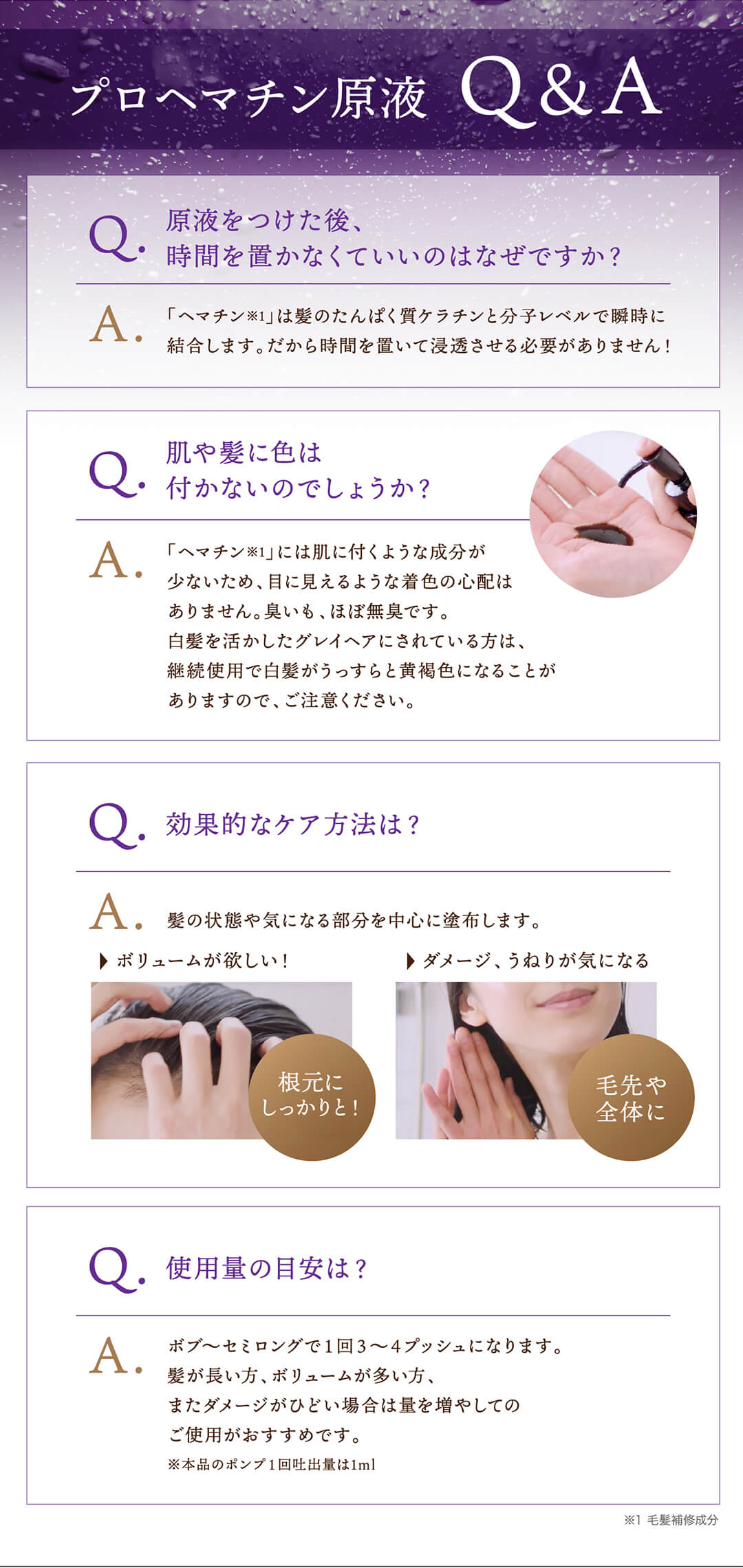 プロヘマチン原液Q＆A