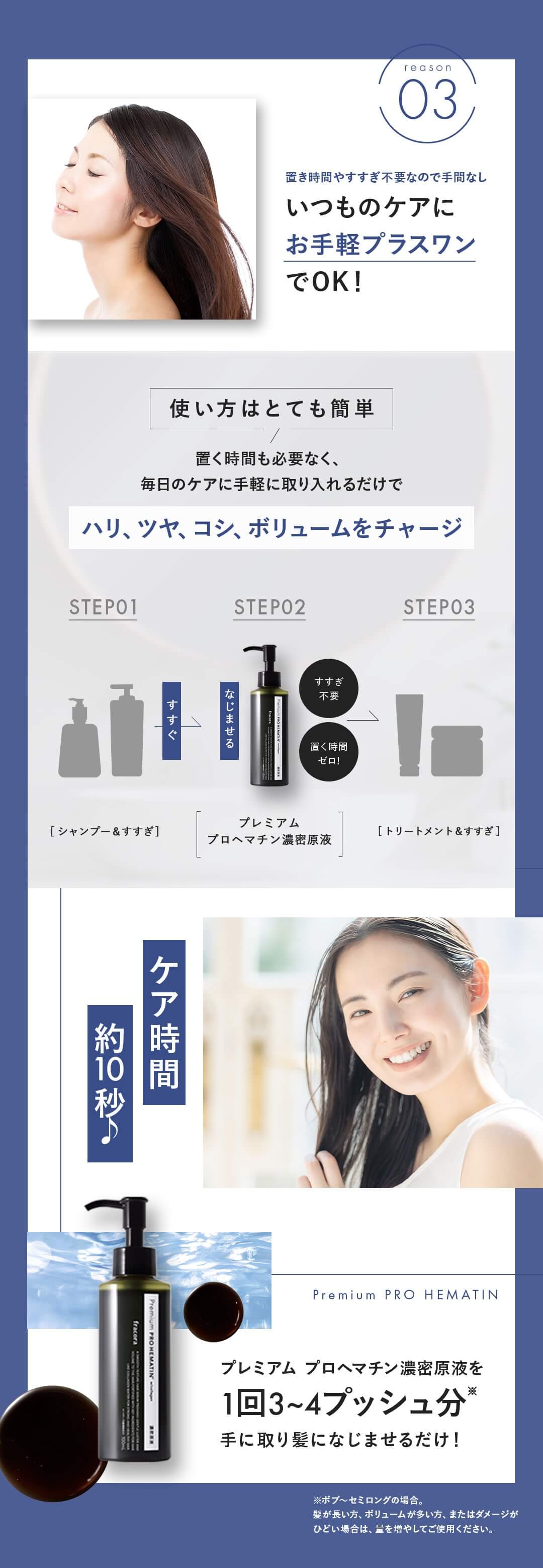 いつものケアにお手軽プラスワン