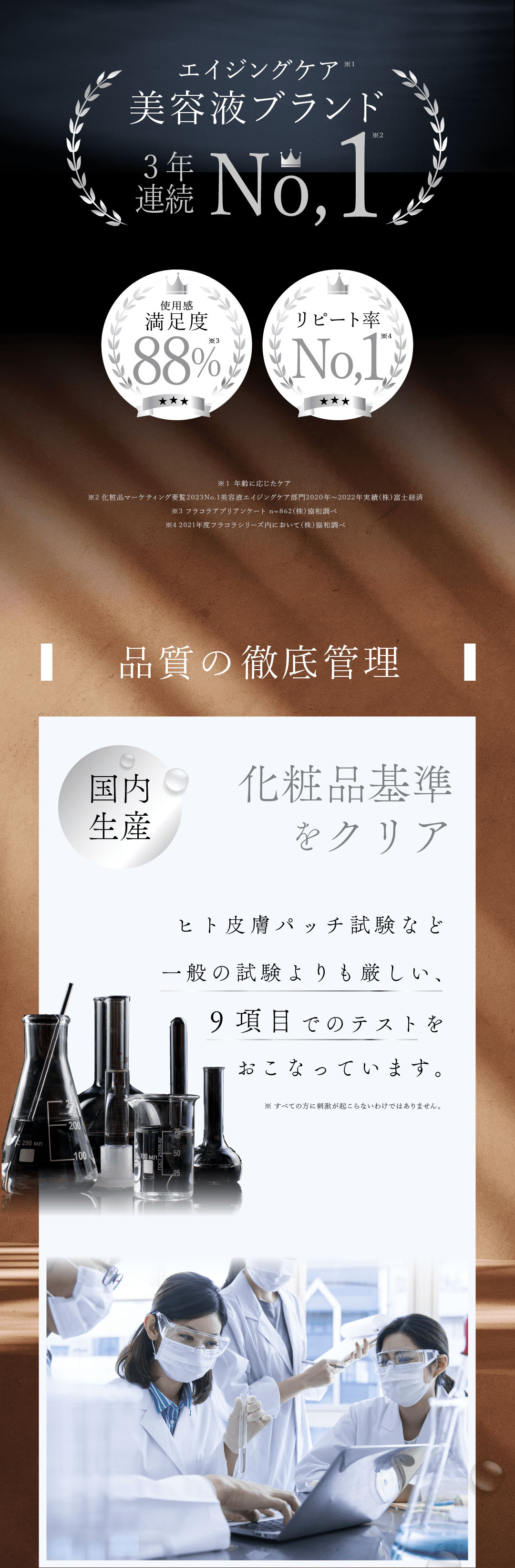 エイジングケア美容液ブランド